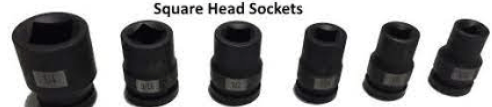 Square head bolt socket