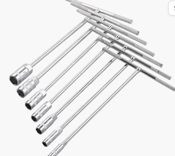 7 Pieces of Metric T Handle Torque Wrench Set