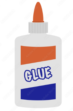 glue bottle. 
