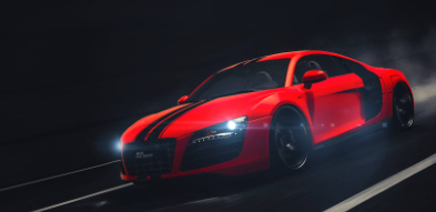 Red Audi r8 wallpaper