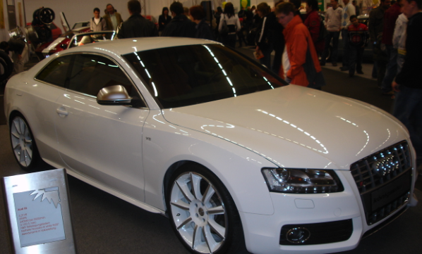 Audi S5 with White Color