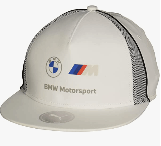 PUMA x BMW M Motorsport Adjustable Strapback Flat Brim Hat
