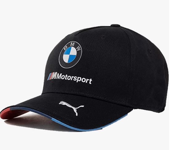 PUMA x BMW M Motorsport Team Adjustable Snapback Baseball Cap Hat