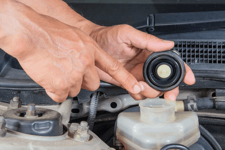 Brake fluid exchange